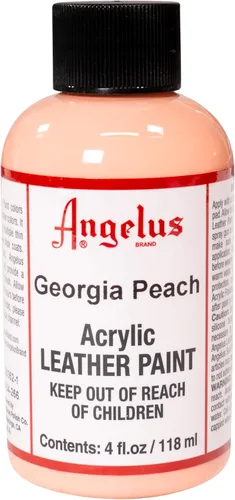 Miniatura 159 de Angelus - Pintura acrílica para cuero, 4 Fl Oz, color blanco - Pintura para cuero profesional flexible, resistente a grietas, arañazos