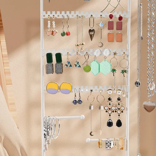 Miniatura 4 de ProCase - Soporte Organizador de Joyas con Soporte para Pendientes, Organizador de 6 Niveles con Forma de Árbol, Estante para Collares, Torre