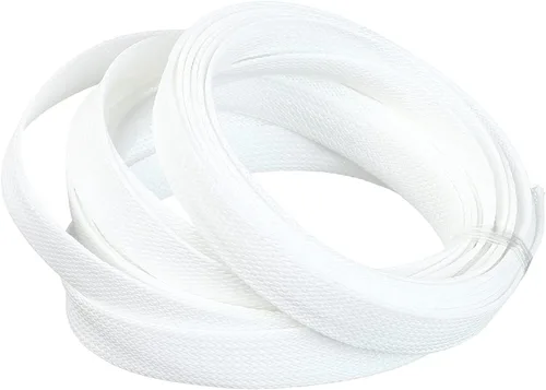 Miniatura 18 de Bettomshin 1 funda de cable trenzado PET de 1.64 pies (1.6 ft), 3/8 pulgadas de ancho, manga trenzada expandible, para proteger el cable eléctrico