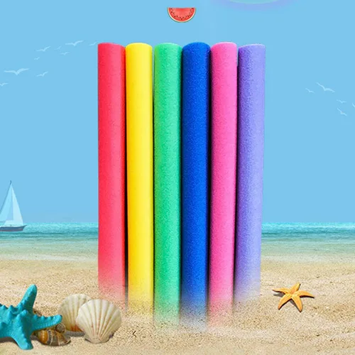 Miniatura 2 de Fideos flotantes para piscina, tubo de espuma de natación súper grueso, palo de natación colorido brillante de 52 pulgadas, accesorios para niños