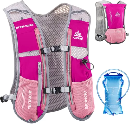 Miniatura 13 de TRIWONDER Running Vest Hydration Pack Backpack for Men & Women, Lightweight Trail Marathon Run Race Vest for Cycling Jogging