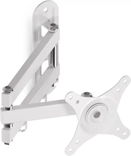 Miniatura 10 de Suptek - Soporte de pared para TV de movimiento completo para la mayoría de televisores y monitores de 13 a 30 pulgadas, televisores planos y Blanco