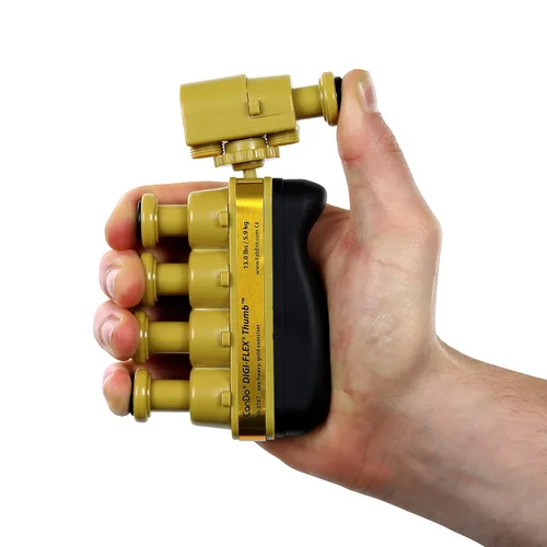 Miniatura 3 de CanDo 10-3763 Digi-Flex Thumb, dorado (Gold: XXX-Heavy), 1