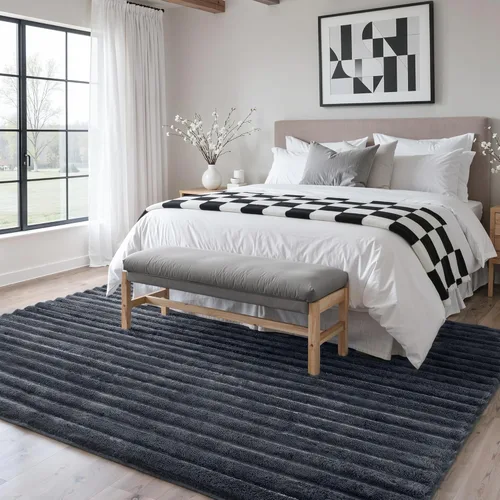 Miniatura 59 de GENIMO Alfombra antideslizante de 2 x 6 pies, lavable para pasillos de cocina, alfombras de cocina modernas abstractas, alfombra ligera de pelo bajo