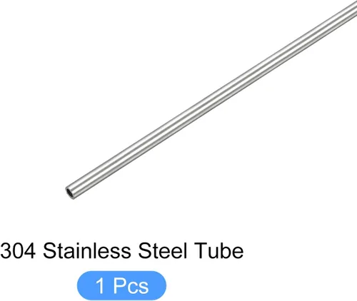Miniatura 5 de METALLIXITY Tubo de acero inoxidable 316 (0.079 in de diámetro x 0.012 in de pared T x 9.843 in de largo), tubo recto - para muebles del hogar