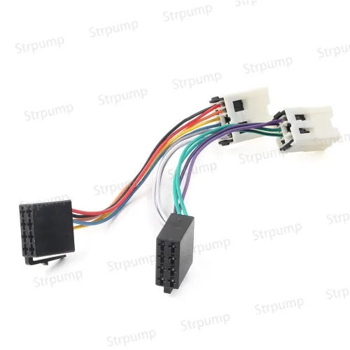 Miniatura 6 de ISO - Arnés de cable de retroadaptación de radio de coche estéreo para cable compatible con Nissan X-Trail Navara Patrol Maxima adaptador de arnés