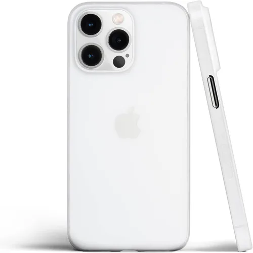 totallee Funda delgada para iPhone 15 Pro, la cubierta más delgada y minimalista para Apple iPhone 15 Pro (2023) (transparente escarchado)