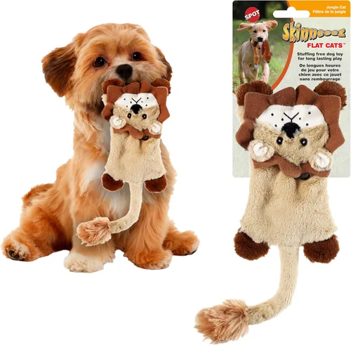 Miniatura 19 de SPOT Skinneeez - Juguete para perros sin relleno con chirriador para todos los perros. Juguete de tira y afloja para razas pequeñas y grandes. 23