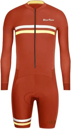 Miniatura 65 de UGLY FROG Traje de triatlón para hombre de manga corta Jersey de piernas cortas Skinsuit Tri Kit Ciclismo Skinsuit Team Bike Ropa