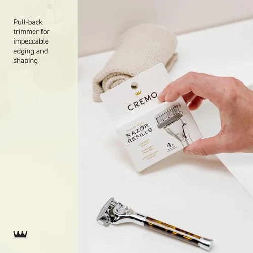 Miniatura 4 de Cremo Recambios de maquinilla de afeitar para hombres, asombrosamente superiores para hombres, compatibles con maquinillas de afeitar Cremo Razors