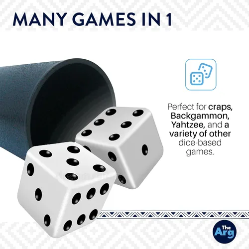 Miniatura 3 de Juegos de mesa - Generala Real Juego de dados - Juegos para amigos y familiares Regalos de cumpleaños para mujeres - Regalos para hombres