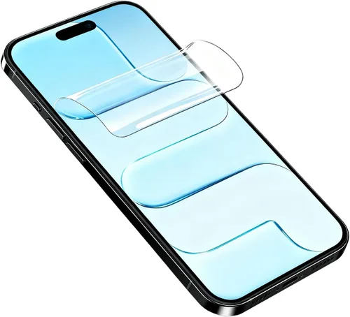 Miniatura 12 de Paquete de 2 protectores de pantalla de hidrogel ultrafinos para Google Pixel 10a, película protectora transparente de TPU flexible irrompible