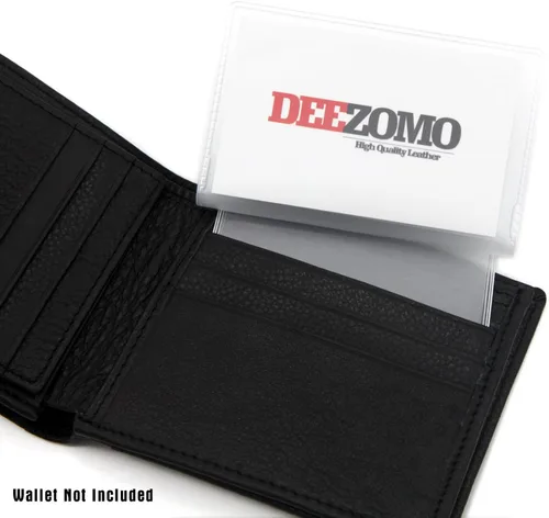 Miniatura 4 de DEEZOMO Juego de 2 insertos de cartera de repuesto de 6 páginas para billetera plegable o triple