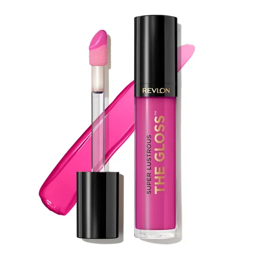 Miniatura 22 de Brillo de labios Revlon súper brillante, 0.13 onzas líquidas. 207 Cielo rosa