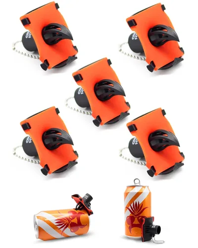 Krak'in 2.0 (Paquete de 5) – Herramienta innovadora de escopeta con embudo incorporado – Excelente para Tailgate, campo de golf, playa, graduación,