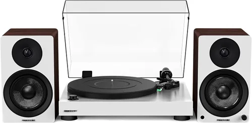 Miniatura 11 de Fluance RT81 Elite Tocadiscos de vinilo de alta fidelidad (Piano Negro), con Ai41 Powered 5" Stereo Bookshelf Altavoces (Negro Ceniza), Diamond