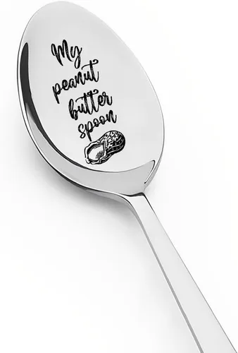 My Peanut Butter Spoon - Cuchara de mantequilla de maní, regalo para amantes de la mantequilla de maní, divertido marido, esposa, papá, aniversario,