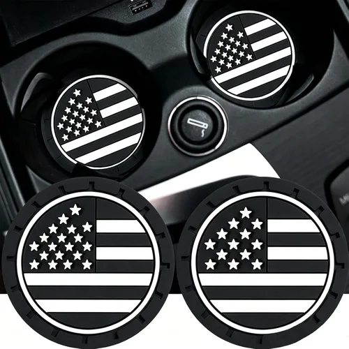 Miniatura 8 de 2 unidades de 2.75 pulgadas de diámetro, inserto para portavasos ovalado, resistente, para coche, camioneta, SUV, 5.7L, para viajes en automóvil