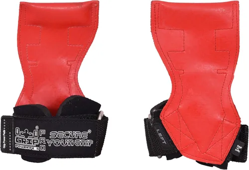 Miniatura 5 de Lifting Grips PRO Guantes de Peso de Servicio Pesado Correas de Barra de Gimnásticos Alternativa a Ganchos de Potencia Peso Muerto Muñequera Caucho