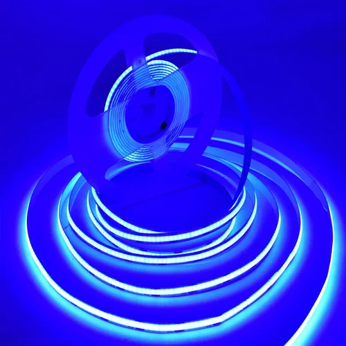 Miniatura 15 de SUYOOULIN COB Tira de luces, 16.4 pies/16.4 ft DC24V tira de luz de alta densidad 1600 LED, 32000 lúmenes, súper brillante, regulable,