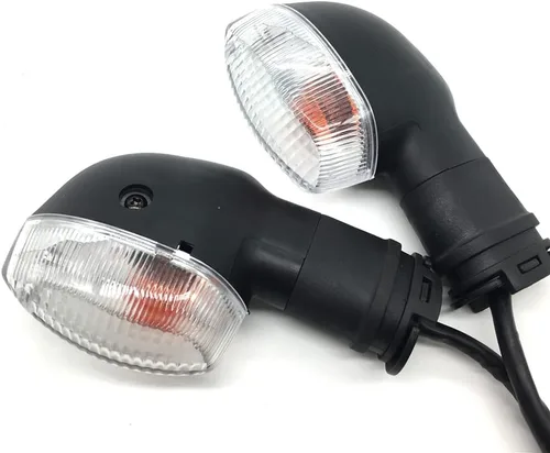 Miniatura 3 de QQLADY Z Luz intermitente de motocicleta para Yamaha FZ1 FZ8 Fazer FZ1N FZ6 N/S/R XJ6/lámpara indicadora de desviación Accesorios de motocicleta Humo