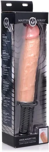 Miniatura 2 de Onslaught 13 Mode XXL - Consolador gigante vibratorio - Carne
