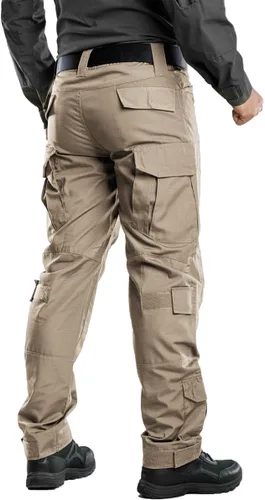 Miniatura 5 de TRGPSG Men's Hiking Pants Casual Cargo Pants Camo Work Tactical Pants with Multi Pocket