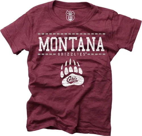 Miniatura 15 de Wes and Willy NCAA - Camiseta mezclada S/S para niñas púrpura (washington huskies purple)
