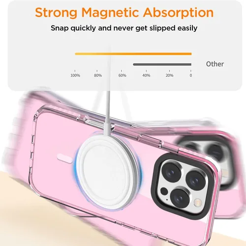 Miniatura 104 de AICase Funda protectora para iPhone 16 compatible con iPhone 16, delgada, ligera, transparente [no amarillenta] Diseño vibrante