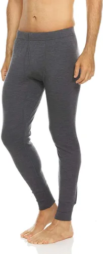 Miniatura 25 de Minus33 Kancamagus - Pantalones de capa base de peso medio para hombre, 100% lana merina, pantalones largos multiusos, ropa interior térmica