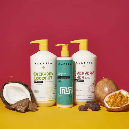 Miniatura 6 de Alaffia Acondicionador de karité EveryDay, hidrata, restaura y protege. Fabricado con manteca de karité de comercio justo, libre de crueldad, sin