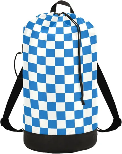 Miniatura 23 de Bolsa de lavandería, lavable, lo suficientemente grande, organizador de ropa sucia para viajes universitarios, campamentos, artículos esenciales