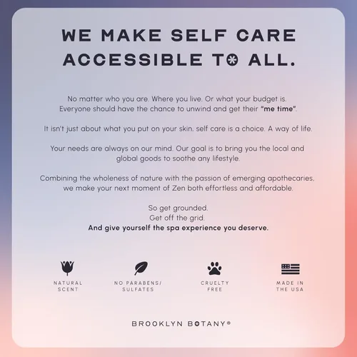 Miniatura 8 de Brooklyn Botany - Exfoliante de sal del Himalaya y células madre para el cuerpo, hidratante y exfoliante para el cuerpo, rostro, manos y pies