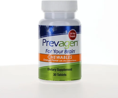 Miniatura 2 de Prevagen Mejora la memoria, fuerza regular, 10 mg, 30 masticables, naranja, paquete de 2 unidades, con apoequorina y vitamina D y prevagen 7 días