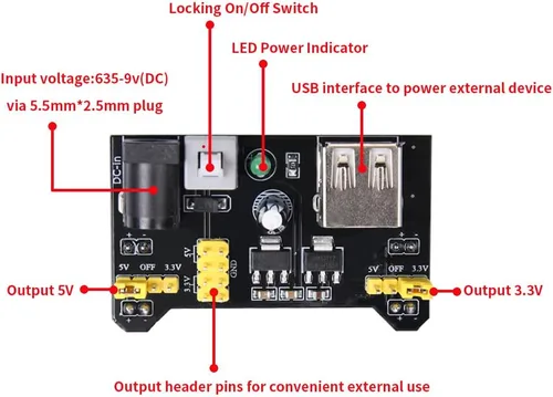 Miniatura 5 de Kit de inicio súper REXQualis basado en Arduino UNO R3 con tutorial y placa controladora compatible con Arduino IDE