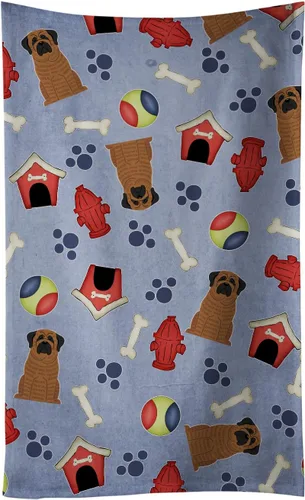 Miniatura 61 de Caroline's Treasures BB2654KTWL Dog House Collection Airedale - Toalla de cocina para invitados, toalla de baño decorativa para cara, té, paño
