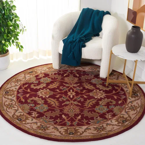 Miniatura 15 de Safavieh colección Heritage HG628A - tapete oriental tradicional hecho a mano de lana verde oscura y dorada, Lana, negro / beige (Black/ Beige)