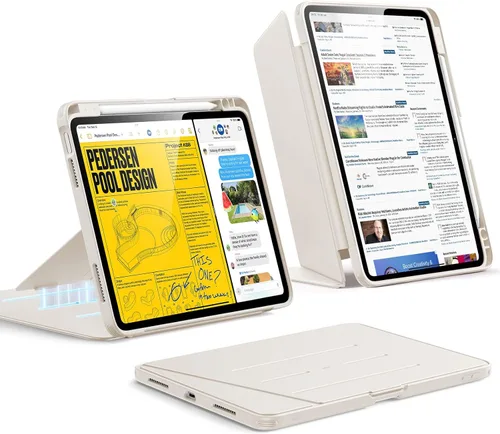 Miniatura 40 de ESR - Funda para iPad Air de 11 pulgadas M3/M2 (2025/2024), iPad Air de 5ª/4ª generación (2022/2020), funda con soporte vertical, múltiples ángulos