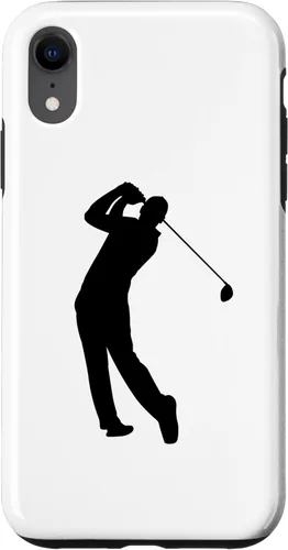 Miniatura 9 de iPhone 12 mini jugador de golf golfista con club de golf caso deportivo