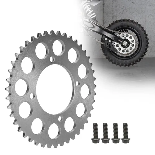 Miniatura 11 de RUTU Piñón de Cadena 420 Piñón Trasero 35 Dientes 76mm para Motocicletas Chinas de 50 70 90 110 125 140cc 150 160 170 Cc Apollo RFZ CRF50 XR50 SDG