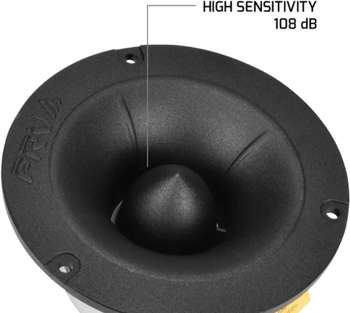 Miniatura 3 de PRV AUDIO TW500My-Nd Neodimio Car Audio 4" Bullet Super Tweeter - 300 vatios 8 Ohm Mylar Pro Audio controlador de alta frecuencia 108dB (par)