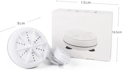 Miniatura 2 de LIFKOME Mini lavadora portátil limpiador para viaje máquina de sonido para adultos Lavadora portátil Mini lavadora secadora Cable USB