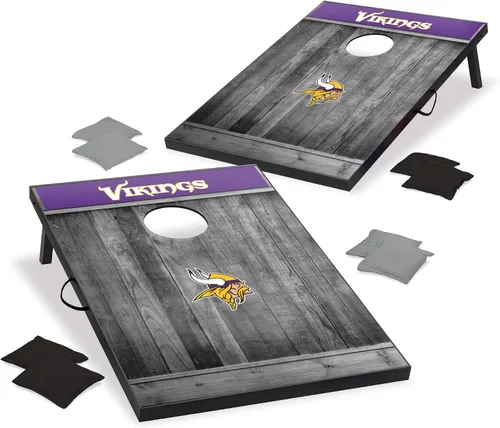 Miniatura 11 de Wild Sports Juego de Cornhole de madera MDF NFL de 2'x3