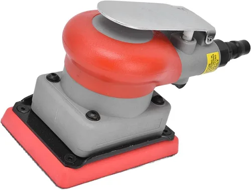Miniatura 6 de Lijadora orbital aleatoria neumática 0.098 in Orbit Palm Air Sander para auto detallar coche pulido carpintería