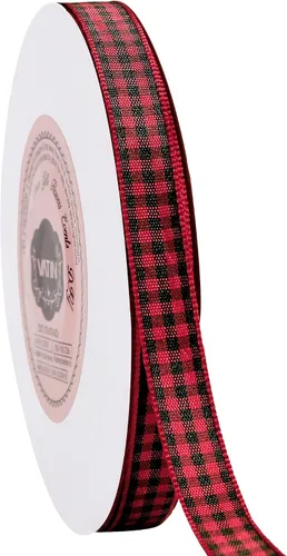 Miniatura 27 de VATIN Cinta a cuadros en blanco y negro – 3/8 pulgadas x 50 yardas, perfecta para cestas de Pascua, manualidades de primavera, envoltura de regalos