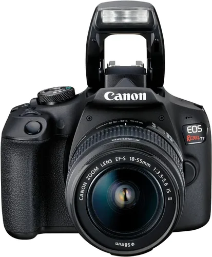 Miniatura 5 de Canon EOS Rebel T7 Cámara DSLR y EF-S 0.709-2.165 in es II Kit de lente con tarjeta SD y funda de cámara y accesorios (3 artículos)