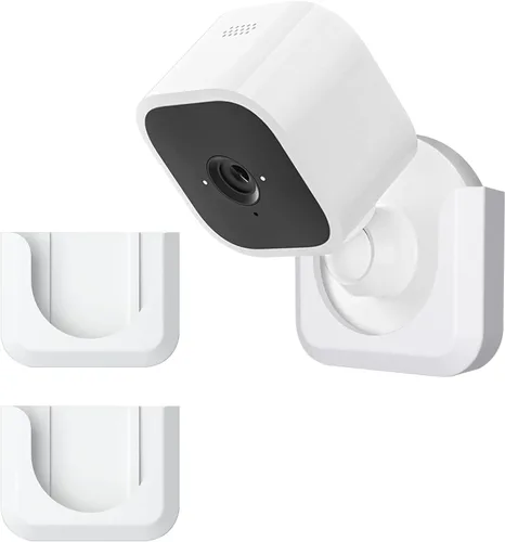 Blink Mini Mount, soporte de pared resistente adhesivo duradero para Blink Mini cámara interior, sin taladros, sin tornillos, decora sin daños,