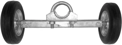Miniatura 11 de Jake Sales Portaruedas de 6 pulgadas de ancho para puertas enrollables/correderas de valla de eslabones de cadena, corredera de rueda de puerta, 2