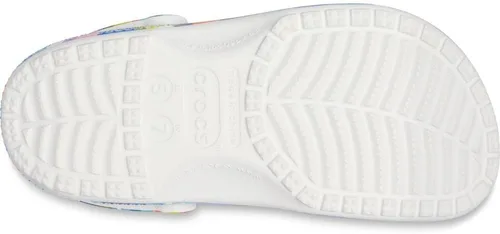 Miniatura 5 de Crocs Zuecos clásicos de Out of This World II, Blanco/Multicolor, 6 mujer/4 hombre