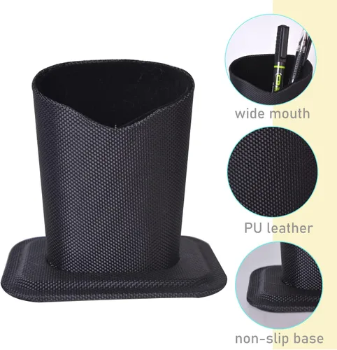Miniatura 2 de Bleiou Paquete de 2 soportes para lentes, estuche protector para lentes, para escritorios o mesitas de noche